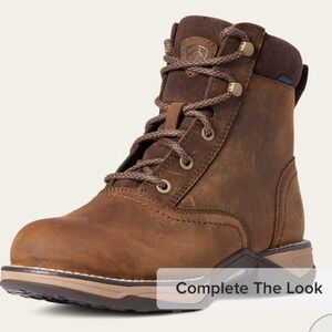 Ariat anthem round toe lacer waterproof boot